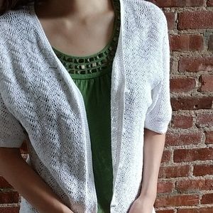 Worthington Knit patterned cardigan